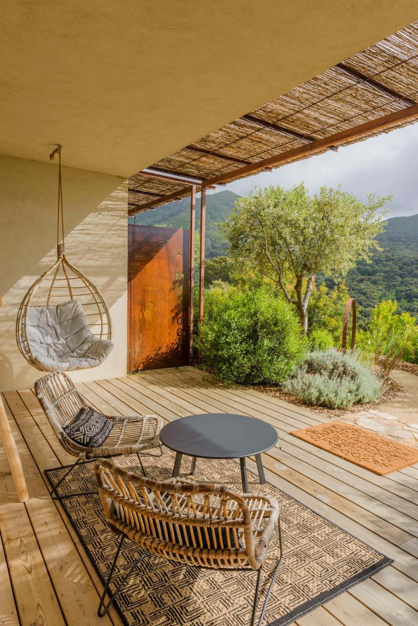 Terre De Maquis, Maison D'Hotes Vue Mer Corse Sari-D'orcino Exterior photo